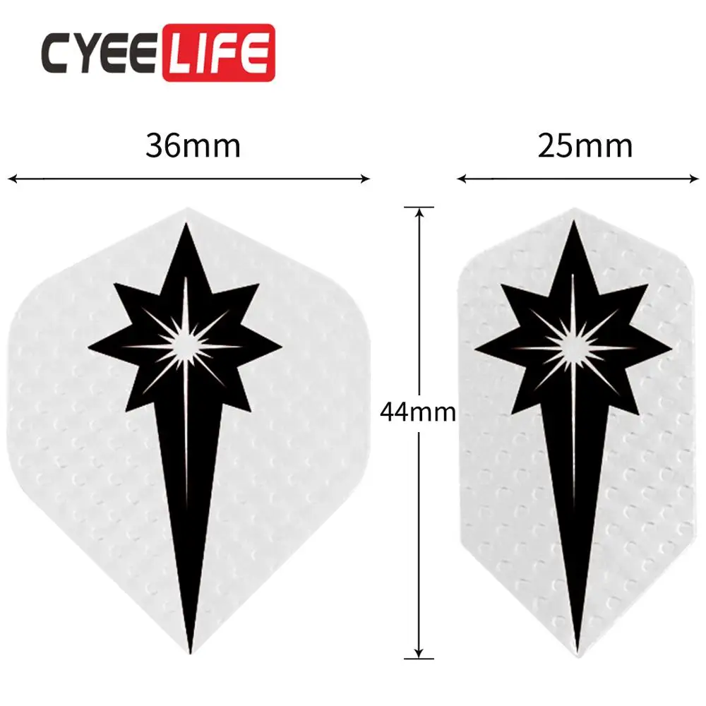 Cyeelife 30 / 60 шт Дротика хвост 3D алюминиевой фольги профессиональные аксессуары для игры в дартс 0,28 толстый
Cyeelife 30 / 60 шт Дротика хвост 3D алюминиевой фольги профессиональные аксессуары для игры в дартс 0,28 толстый