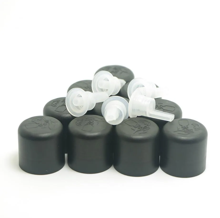 18MM 18/410 black/white childproof tamper evident plastic Cap for 5ml/10m/15ml/20ml/30ml/50ml/100ml essential oil bottle
18MM 18/410 black/white childproof tamper evident plastic Cap for 5ml/10m/15ml/20ml/30ml/50ml/100ml essential oil bottle