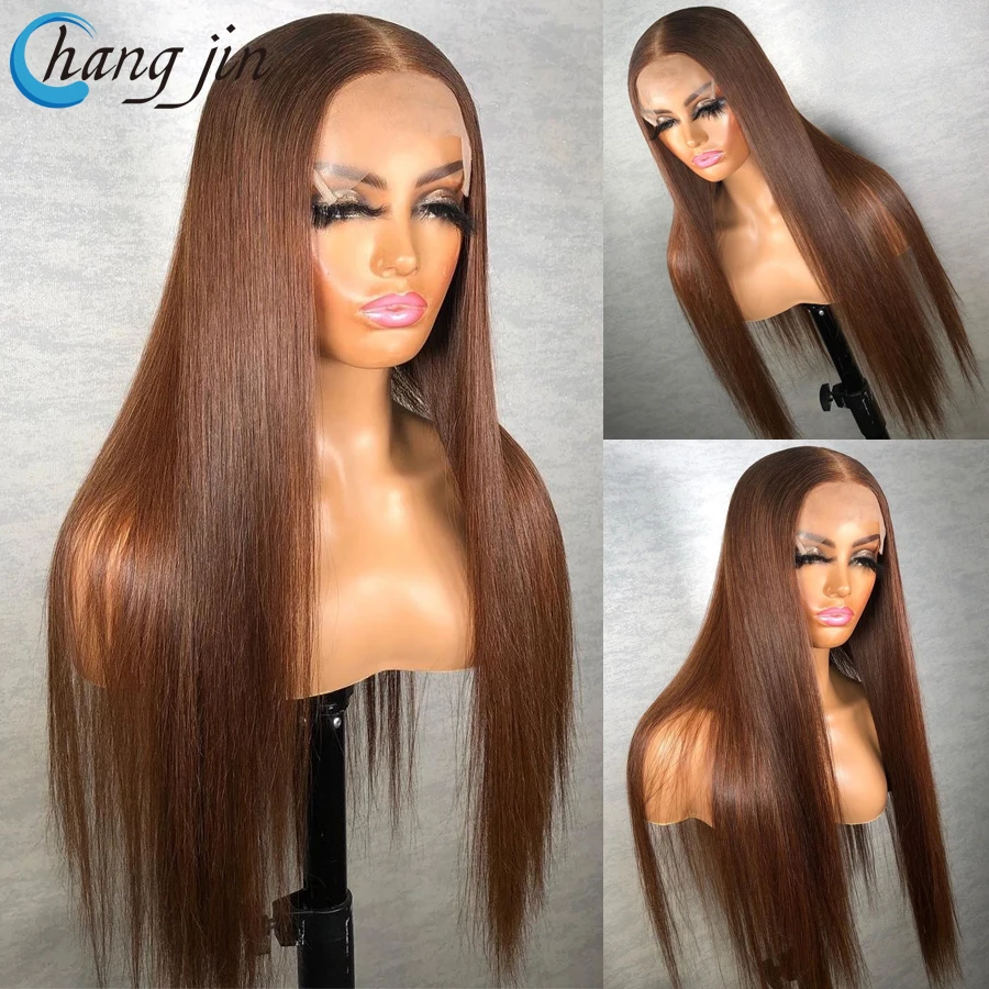 Brown Color 13x4 Human Hair Wigs For Women Malaysian Remy Hair Lace Front Wigs with Baby Hair Straight Hair Lace Closure Wigs
Brown Color 13x4 Human Hair Wigs For Women Malaysian Remy Hair Lace Front Wigs with Baby Hair Straight Hair Lace Closure Wigs