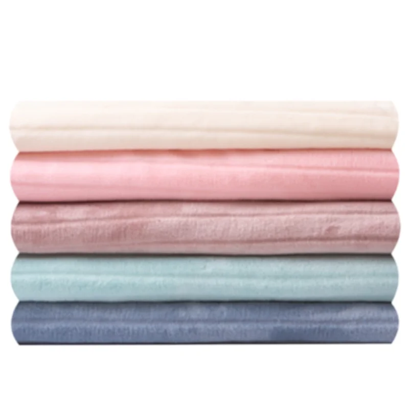 Width 70" Double Stripe Flannel Fabric Thickened Coral Plush Pajamas Blanket Home Clothes Material DIY Cloth By the Half Yard
Width 70" Double Stripe Flannel Fabric Thickened Coral Plush Pajamas Blanket Home Clothes Material DIY Cloth By the Half Yard