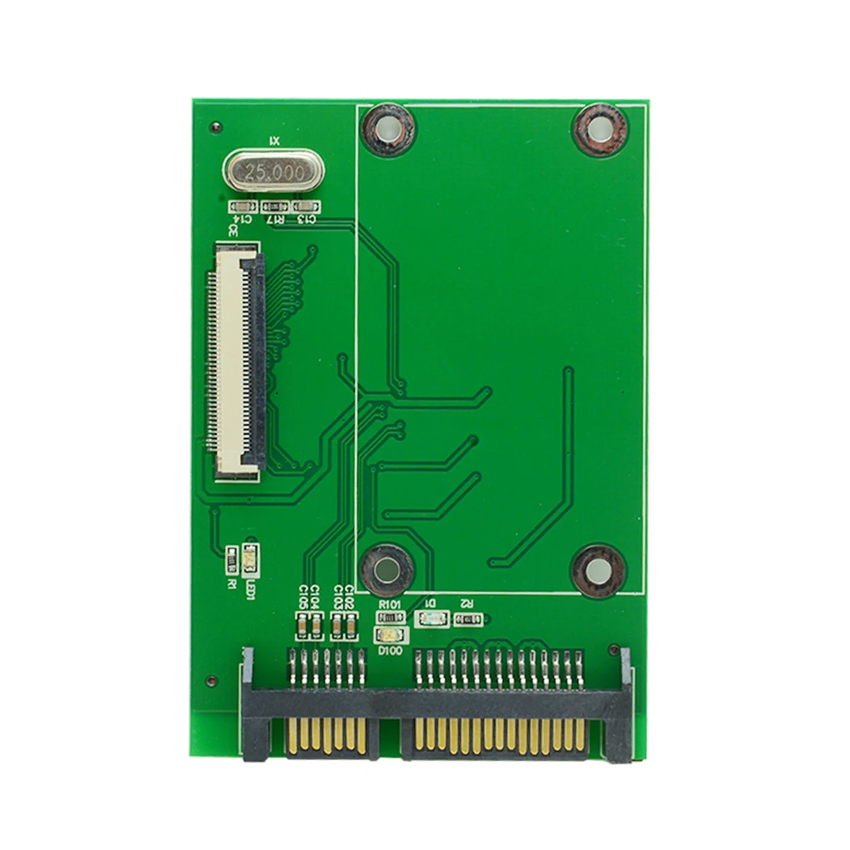 Chenyang 40 Pin ZIF CE 1.8 Inch SSD/HDD to SATA Adapter Board with LIF Flat Cable
Chenyang 40 Pin ZIF CE 1.8 Inch SSD/HDD to SATA Adapter Board with LIF Flat Cable