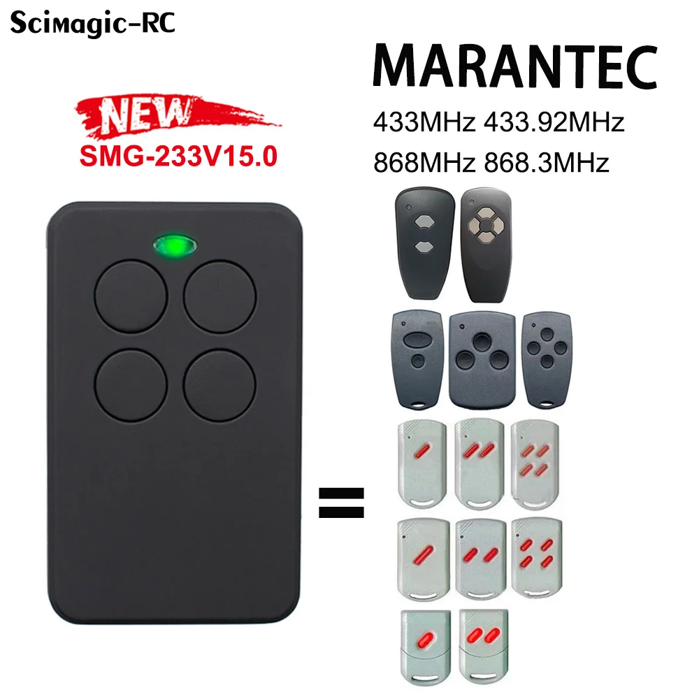 Marantec Garage Door Remote 868.3MHz Marantec DigitaD382 D384 D302 D304 D313D323 Door Control Garage Command 868 MHz Door Opener
Marantec Garage Door Remote 868.3MHz Marantec DigitaD382 D384 D302 D304 D313D323 Door Control Garage Command 868 MHz Door Opener