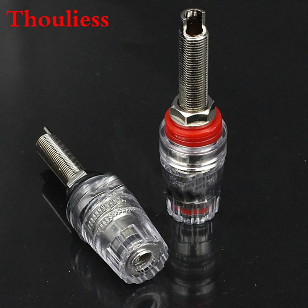 Thouliess 4 шт. HIFI банановые штекеры, парные клеммы, красный, черный разъем, усилитель, терминал, обвязочная стойка, фоторазъем
Thouliess 4 шт. HIFI банановые штекеры, парные клеммы, красный, черный разъем, усилитель, терминал, обвязочная стойка, фоторазъем