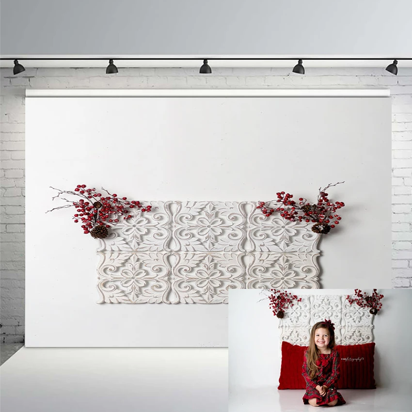Photography Backdrops Elegant Merry Headboard Christmas Background Christmas Decoration for Home Floral Children Family Party
Photography Backdrops Elegant Merry Headboard Christmas Background Christmas Decoration for Home Floral Children Family Party