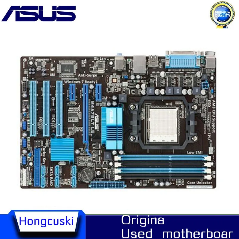 Материнская плата для Asus M4A78LT LE Desktop 760G 760L Socket AM3 DDR3 UEFI BIOS оригинальная б/у материнская плата
Материнская плата для Asus M4A78LT LE Desktop 760G 760L Socket AM3 DDR3 UEFI BIOS оригинальная б/у материнская плата