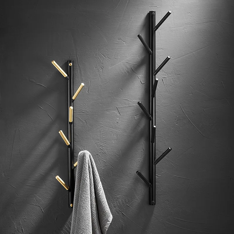 Light Luxury Clothes Hanger Solid Brass Coat Hanger Wall Mount Branch Design Coat Rack Bedroom Vertical Bags Hanger Robe Hooks
Light Luxury Clothes Hanger Solid Brass Coat Hanger Wall Mount Branch Design Coat Rack Bedroom Vertical Bags Hanger Robe Hooks