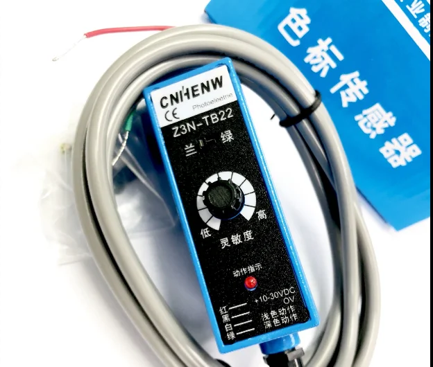 Color Mark Sensor Z3N-TB22 Bag Making Machine Tracking Electric Eye Correction Sensor Blue and Green Light Source
Color Mark Sensor Z3N-TB22 Bag Making Machine Tracking Electric Eye Correction Sensor Blue and Green Light Source