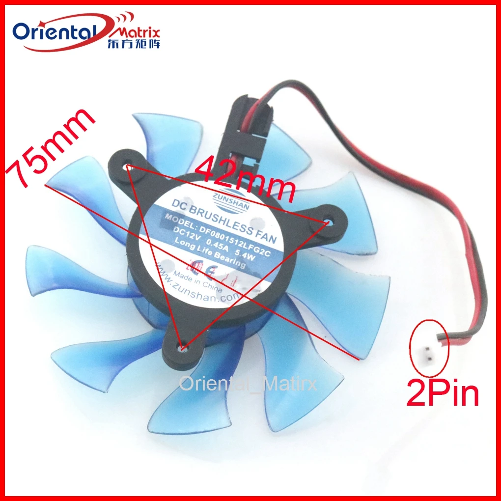 DF0801512LFG2C DC12V 0.45A 75 мм VGA вентилятор для его 4870 4890 7870 5770 5870 6770 6850 7770 5850 7750 охлаждающий вентилятор для видеокарты
DF0801512LFG2C DC12V 0.45A 75 мм VGA вентилятор для его 4870 4890 7870 5770 5870 6770 6850 7770 5850 7750 охлаждающий вентилятор для видеокарты