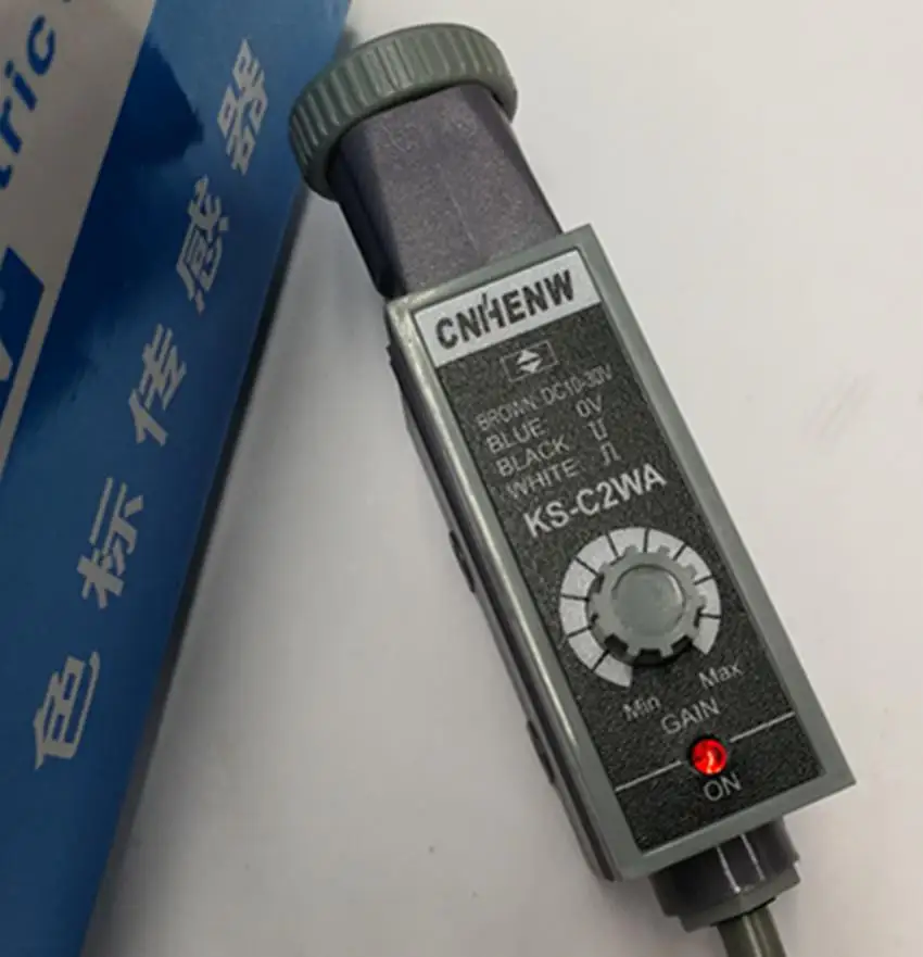 KS-C2WA high speed white light source color sensor bag machine color identifier correction sensor
KS-C2WA high speed white light source color sensor bag machine color identifier correction sensor
