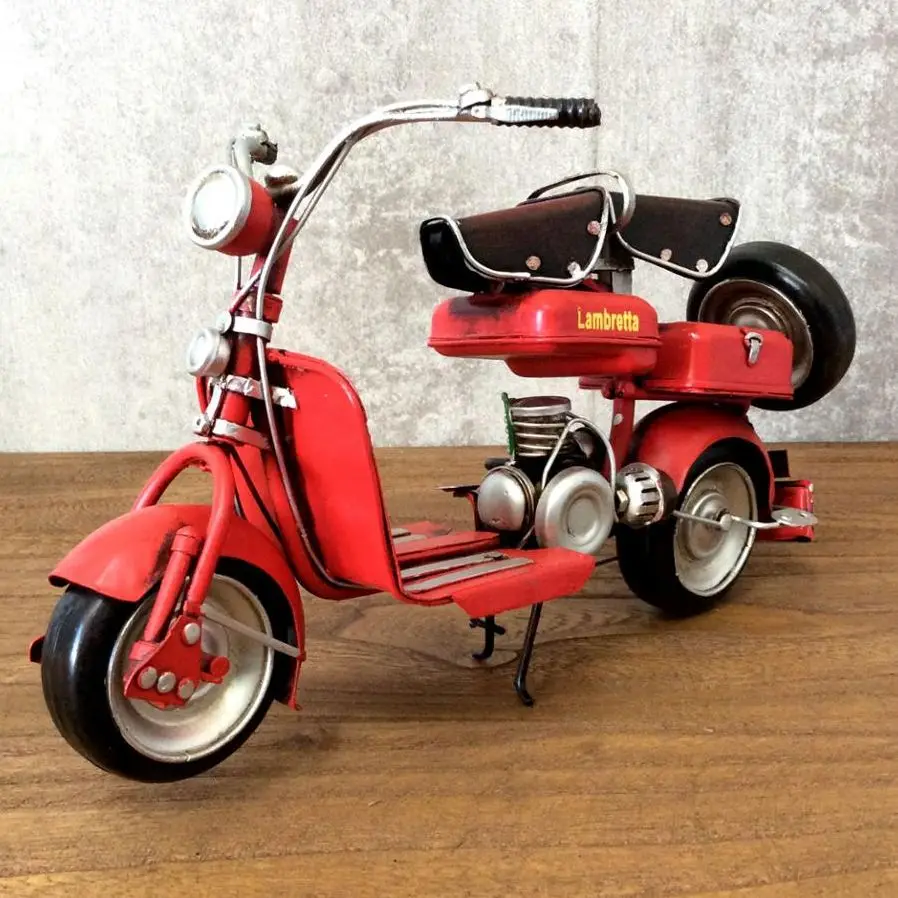 Motorcycle Modelcar Vintage Ironwork Tin Retro Crafts Handmade Collection Handicraft Decorations Gifts
Motorcycle Modelcar Vintage Ironwork Tin Retro Crafts Handmade Collection Handicraft Decorations Gifts