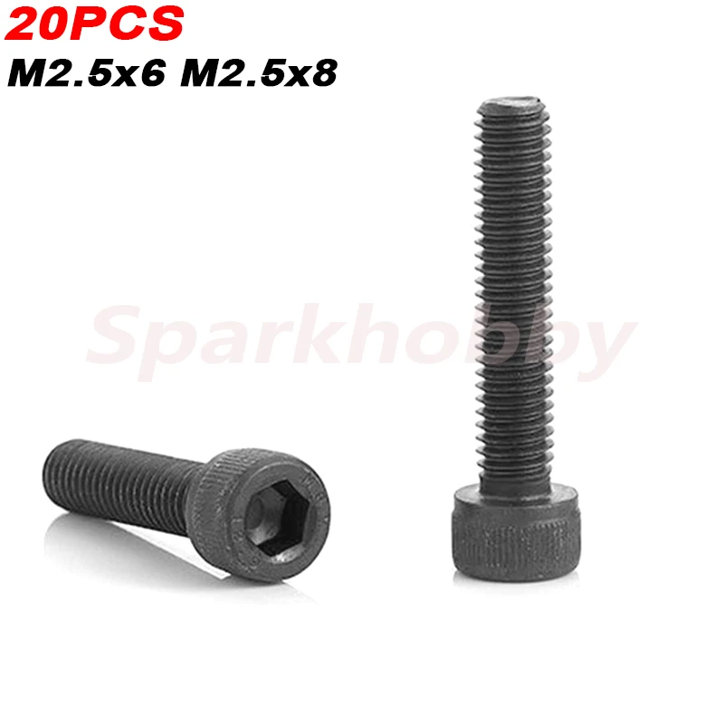 20PCS Grade 12.9 Allen socket head screw M2.5x6 M2.5x8 Hexagon Socket Head Screws Black Nickel plated Allen socket head screw
20PCS Grade 12.9 Allen socket head screw M2.5x6 M2.5x8 Hexagon Socket Head Screws Black Nickel plated Allen socket head screw