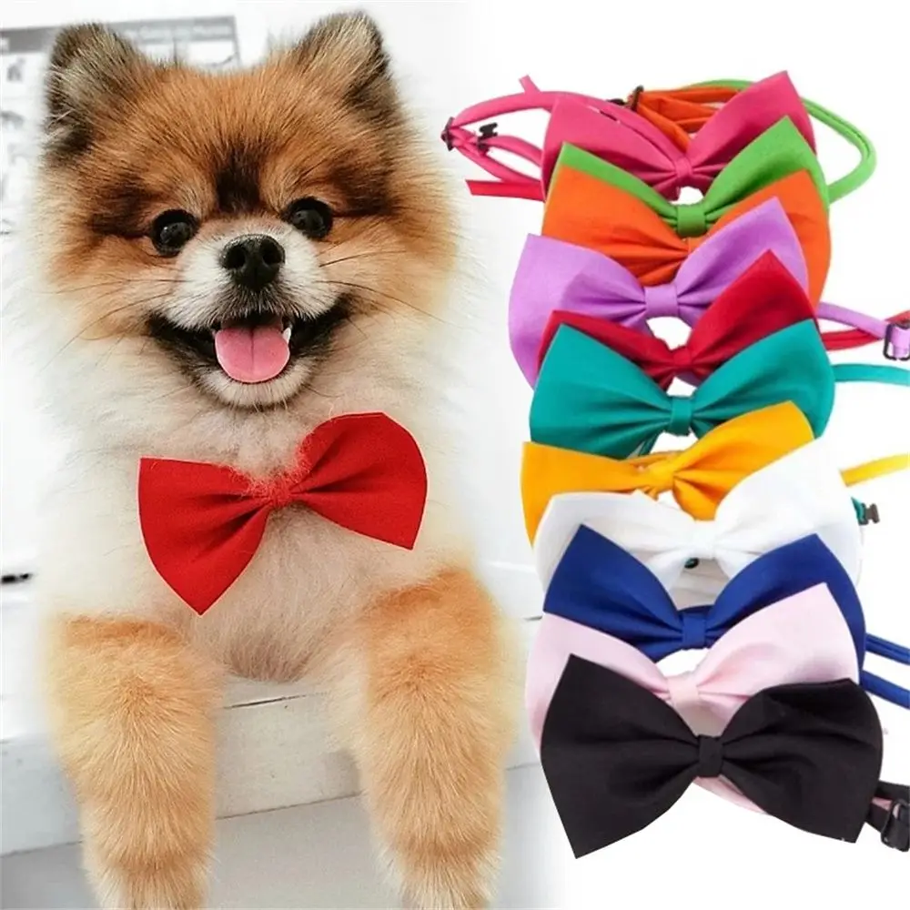 1PC Various Colours Adjustable Dog Cat Striped Bow Pet Necklace Bowknot Neck Tie Pet Dog Cat Collar Cat Dog Grooming Accessories
1PC Various Colours Adjustable Dog Cat Striped Bow Pet Necklace Bowknot Neck Tie Pet Dog Cat Collar Cat Dog Grooming Accessories