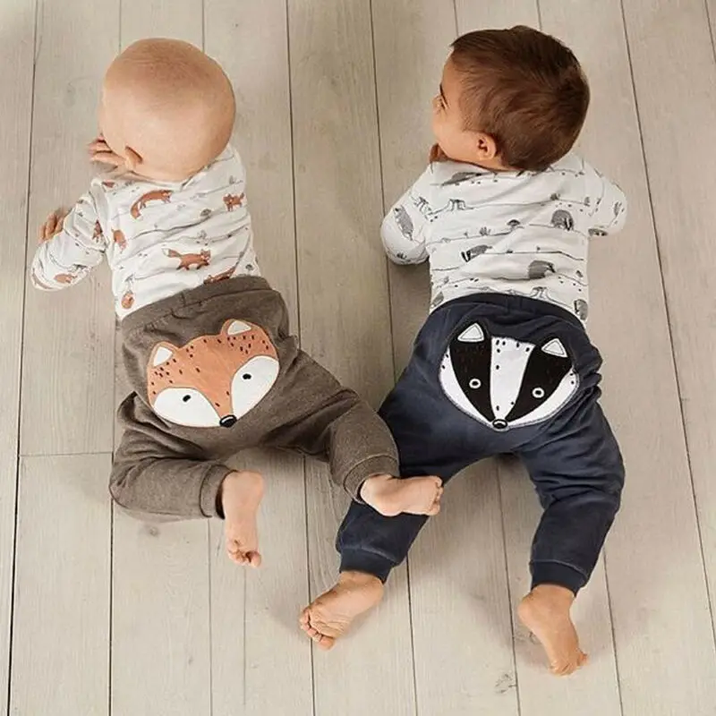 Newborn Kids Baby Boy Girl Cartoon Fox Print Tops Romper+Pants Outfits Clothes Casual Toddler Cotton Suit
Newborn Kids Baby Boy Girl Cartoon Fox Print Tops Romper+Pants Outfits Clothes Casual Toddler Cotton Suit