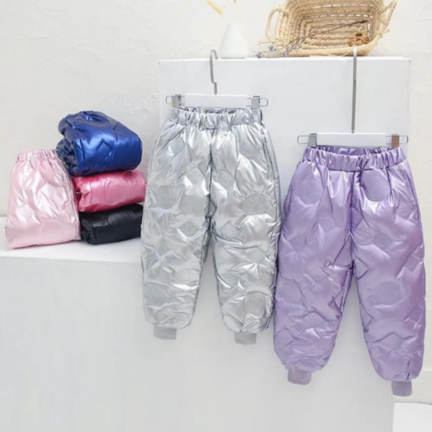 Children down pants winter boys girls wash-free bright white duck down cold pants fashion ski padded trousers
Children down pants winter boys girls wash-free bright white duck down cold pants fashion ski padded trousers