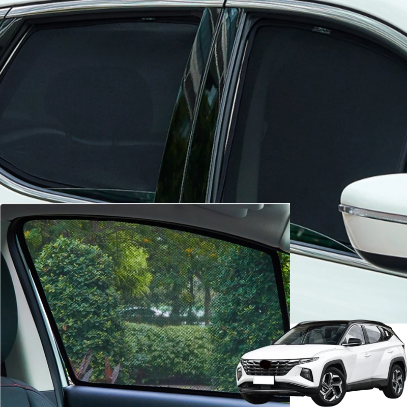 Magnetic Car Window Sun Shade Sunshield Curtain Visors Sunproof Gauze Mesh Protection Cover Accessorise For Hyundai Tucson 2021
Magnetic Car Window Sun Shade Sunshield Curtain Visors Sunproof Gauze Mesh Protection Cover Accessorise For Hyundai Tucson 2021