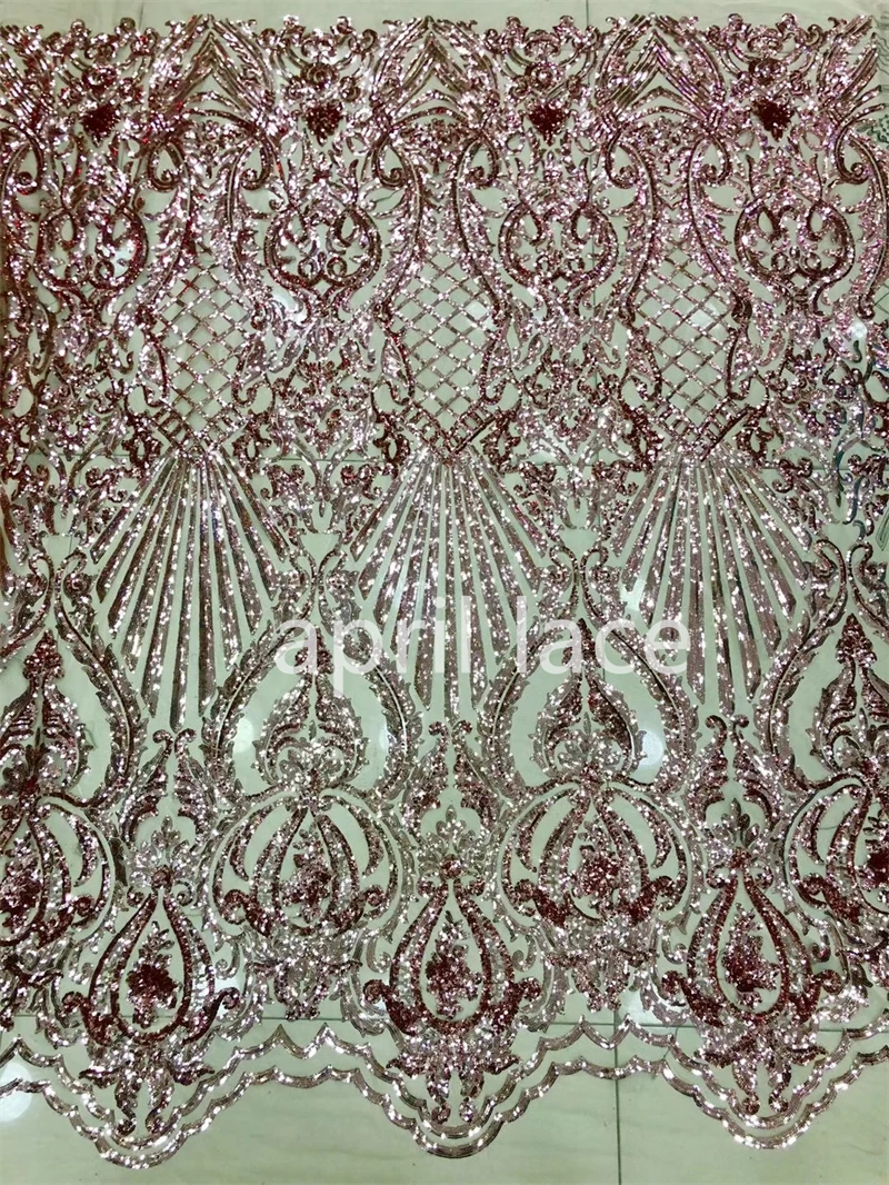 Haute Couture 5Yards/Lot Sequin Best Quality Luxury Embroidery Tulle Mesh Lace Fabric for Wedding Bridal Dress
Haute Couture 5Yards/Lot Sequin Best Quality Luxury Embroidery Tulle Mesh Lace Fabric for Wedding Bridal Dress