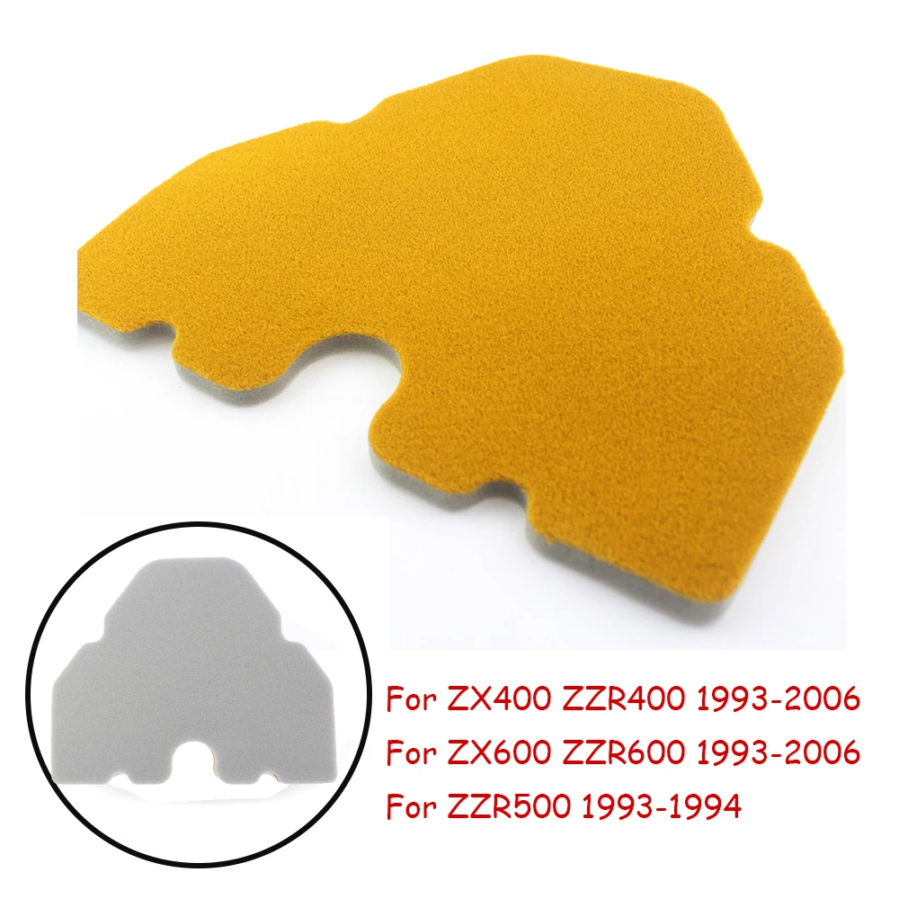 Motorcycle Air Intake Filter Sponge Air Filter Cleaner Foam For Kawasaki ZX400 ZZR400 ZX600 ZZR600 1993-2006 ZZR500 1993-1994
Motorcycle Air Intake Filter Sponge Air Filter Cleaner Foam For Kawasaki ZX400 ZZR400 ZX600 ZZR600 1993-2006 ZZR500 1993-1994