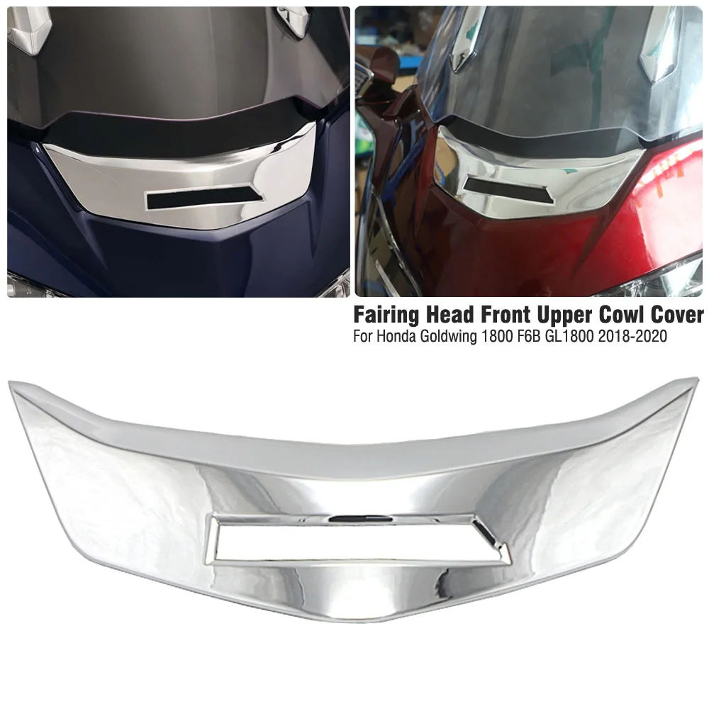 The Accent Chrome Cover Decoration of The Front Fairing Is Used For Honda Goldwing 1800 F6B GL1800 2018 2019 2020
The Accent Chrome Cover Decoration of The Front Fairing Is Used For Honda Goldwing 1800 F6B GL1800 2018 2019 2020