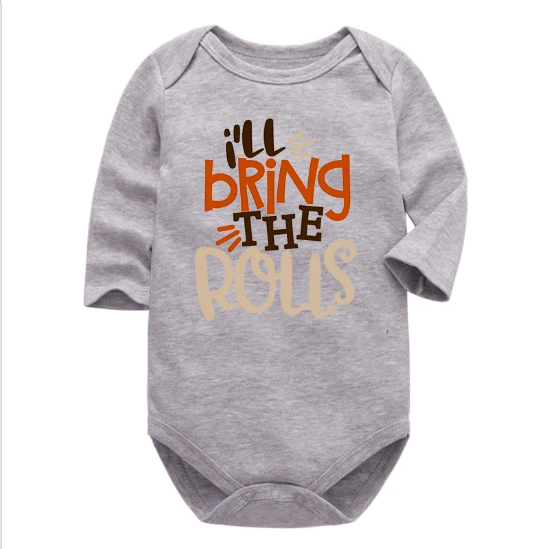 THANKSGIVING BABY CLOTHES I'll Bring Newborn Clothes Baby Bodysuit Toddler Girl Fall Clothes 2021 Fashion
THANKSGIVING BABY CLOTHES I'll Bring Newborn Clothes Baby Bodysuit Toddler Girl Fall Clothes 2021 Fashion