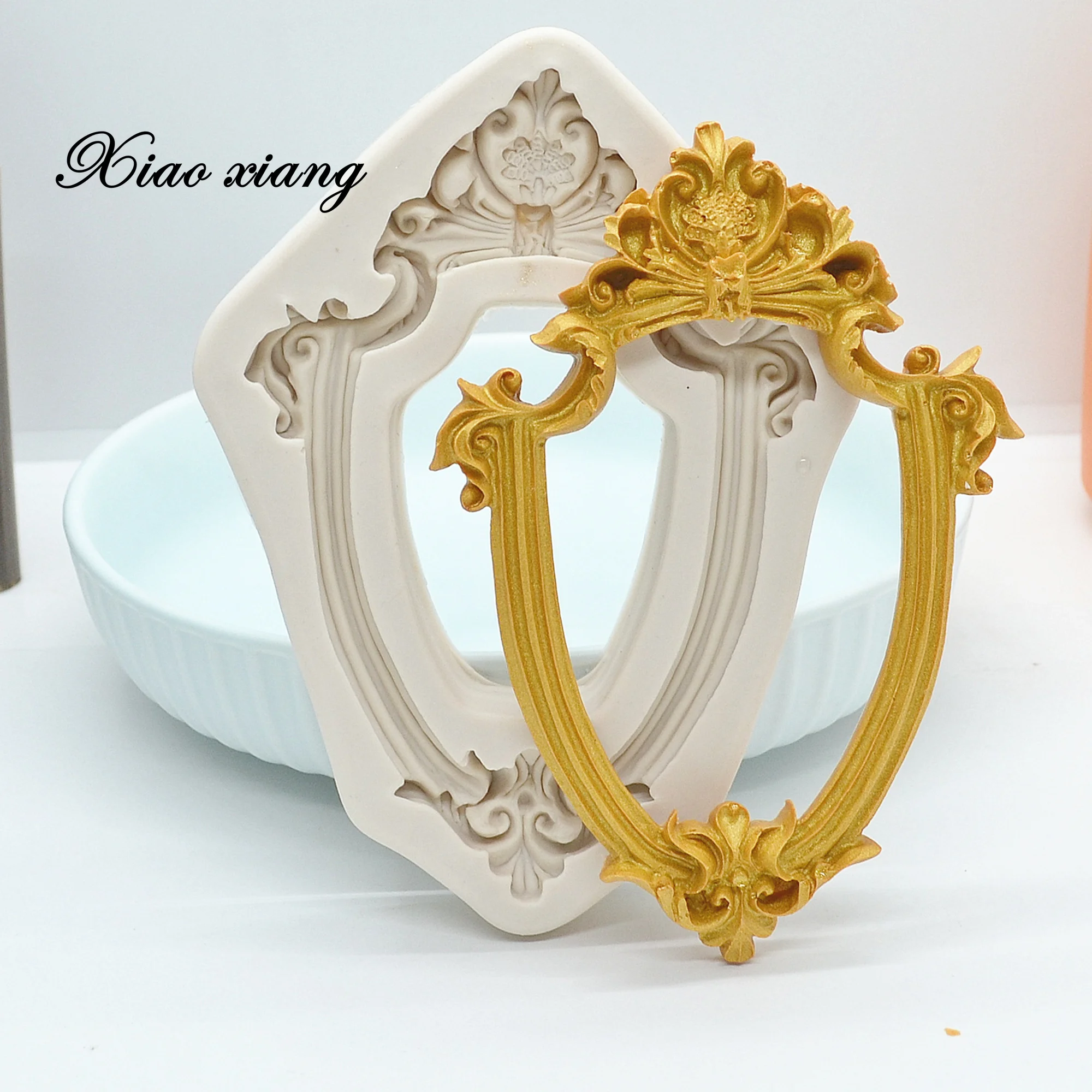 DIY Photo Silicone Molds Fondant Cake Decorating Tools Frame Cupcake Chocolate Wedding Cake Border Kitchen Baking Moulds
DIY Photo Silicone Molds Fondant Cake Decorating Tools Frame Cupcake Chocolate Wedding Cake Border Kitchen Baking Moulds