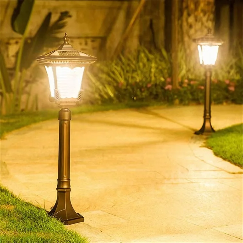 OUFULA Classical Outdoor Solar Lawn Lamp Light Waterproof Home for Villa Garden Decoration
OUFULA Classical Outdoor Solar Lawn Lamp Light Waterproof Home for Villa Garden Decoration