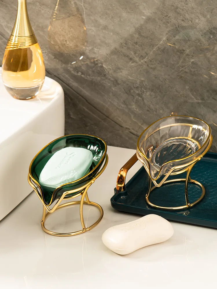 Luxury toilet soap box drain soap box storage rack home soap tray creative punch-free
Luxury toilet soap box drain soap box storage rack home soap tray creative punch-free