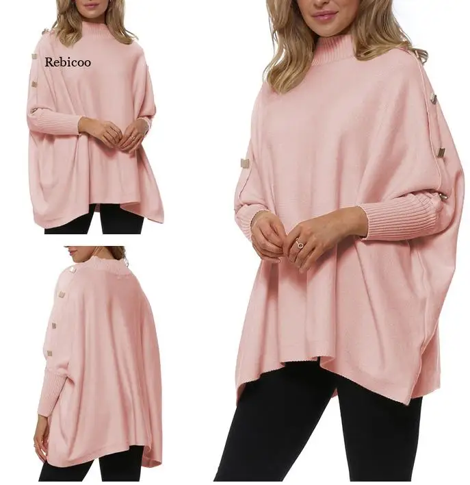Women Casual Knitted Sweater Button O Neck Long Sleeve Jumpers for Women Loose Vintage Sweater Pullover Autumn Winter New
Women Casual Knitted Sweater Button O Neck Long Sleeve Jumpers for Women Loose Vintage Sweater Pullover Autumn Winter New