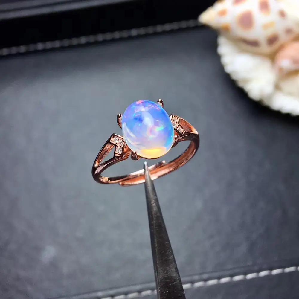 3.5ct Natural opal woman rings change fire color mysterious 925 silver Various color gemstones
3.5ct Natural opal woman rings change fire color mysterious 925 silver Various color gemstones
