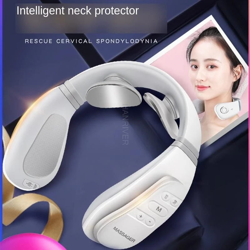 Wireless Intelligent EMS Pulse Heating Neck Massager TENS Pain Relief Tool Health Care Relaxation USB Charging Cervical Massager
Wireless Intelligent EMS Pulse Heating Neck Massager TENS Pain Relief Tool Health Care Relaxation USB Charging Cervical Massager