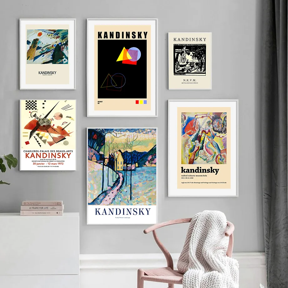 Abstract Vintage Wassily Kandinsky Famous Abstract Printing Canvas Paintings Poster Wall Art Picture for Living Room Home Decor
Abstract Vintage Wassily Kandinsky Famous Abstract Printing Canvas Paintings Poster Wall Art Picture for Living Room Home Decor