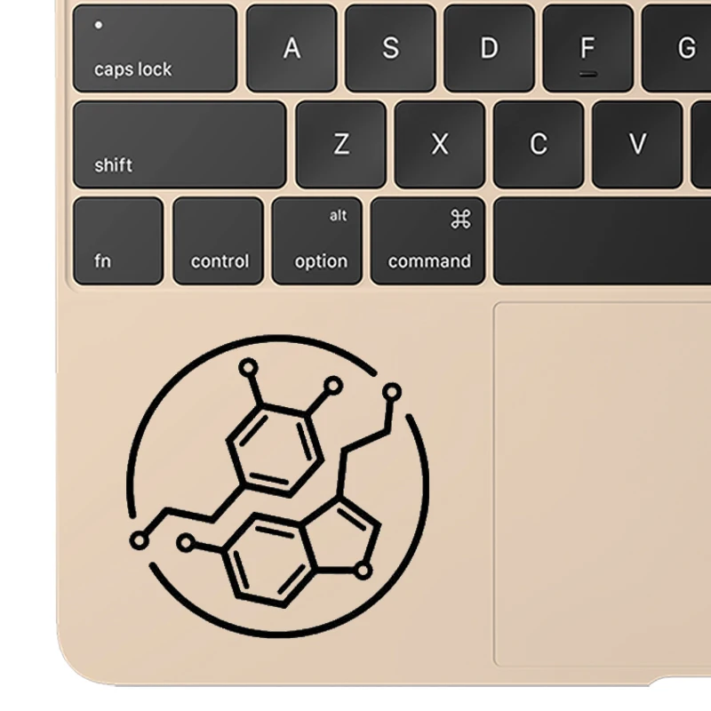 Serotonin & Dopamine Molecule Laptop Sticker for Macbook Decal Pro 16" Air 13" Retina 11 15 Inch Mac Book Notebook Trackpad Skin
Serotonin & Dopamine Molecule Laptop Sticker for Macbook Decal Pro 16" Air 13" Retina 11 15 Inch Mac Book Notebook Trackpad Skin