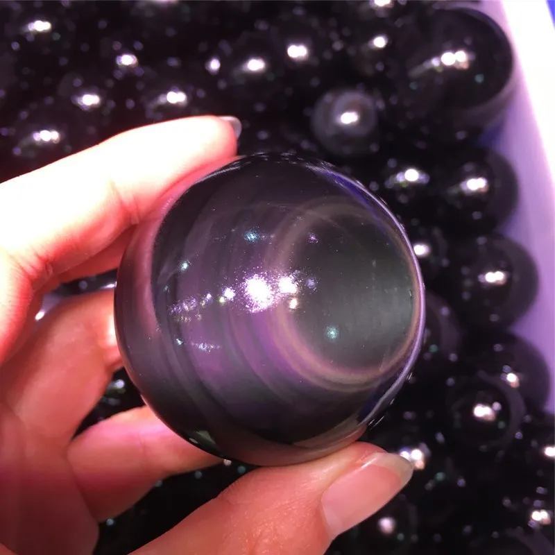 Natural rainbow eye obsidian ball quartz crystals healing gemstones sphere for fine home decoration gift
Natural rainbow eye obsidian ball quartz crystals healing gemstones sphere for fine home decoration gift