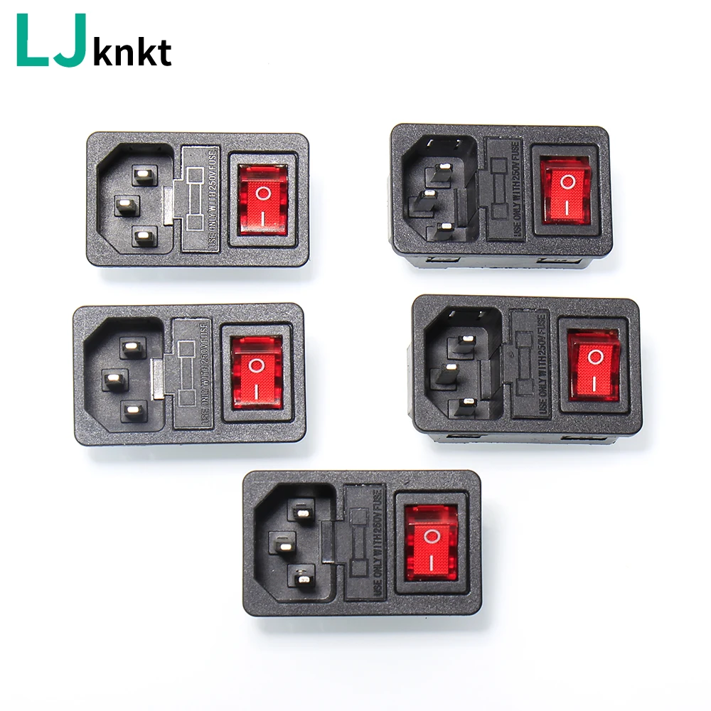 1PCS Power rocker switch C14 AC power socket connector plug 10A 250V With 10A fuse Female hole entrance
1PCS Power rocker switch C14 AC power socket connector plug 10A 250V With 10A fuse Female hole entrance