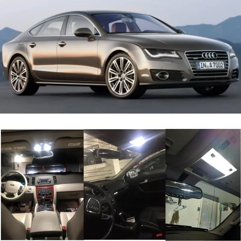 19x LED interior lighting complete set For Audi A7 4G Sportback reading light rear lights error free
19x LED interior lighting complete set For Audi A7 4G Sportback reading light rear lights error free