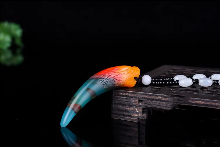Hot Selling Natural Colorful Jad Pendant Hollow Wolf Teeth Jade Pendants Hrand Jadeite Jewelry Fengshui Jewelry Necklace
Hot Selling Natural Colorful Jad Pendant Hollow Wolf Teeth Jade Pendants Hrand Jadeite Jewelry Fengshui Jewelry Necklace