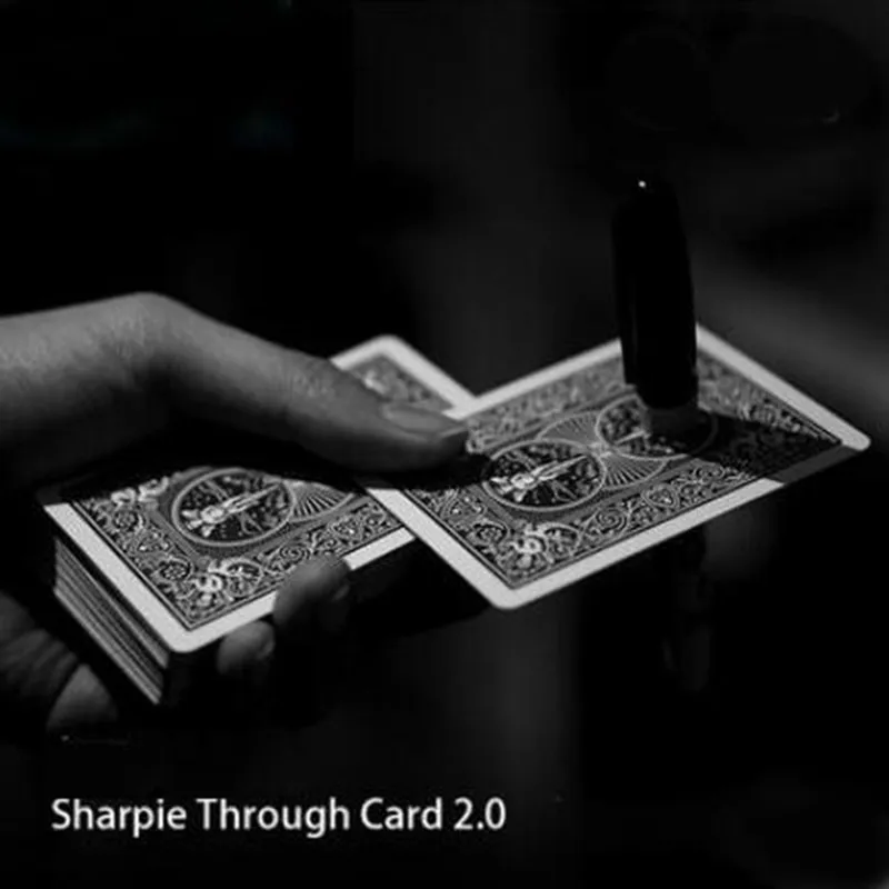 Sharpie через карту 2,0 (карта Gimmick + Инструкция + ручка) магические трюки крупным планом искусственные иллюзии
Sharpie через карту 2,0 (карта Gimmick + Инструкция + ручка) магические трюки крупным планом искусственные иллюзии