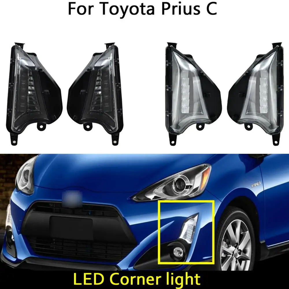 Для Toyota Prius C 2015-2018 светодиодная угловая лампа дневные ходовые огни габаритные огни s сигнал поворота
Для Toyota Prius C 2015-2018 светодиодная угловая лампа дневные ходовые огни габаритные огни s сигнал поворота