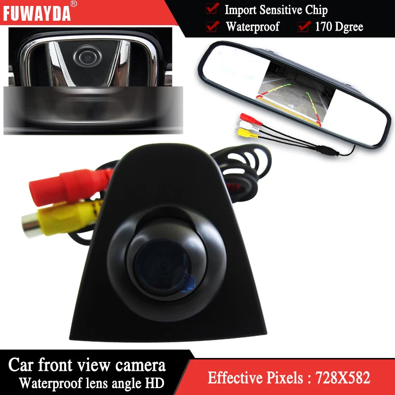 Car logo Front view CCD HD camera + monitor FOR SONY For Honda Odyssey accord Civic CRV XR-V Spirior Crosstour Fit City
Car logo Front view CCD HD camera + monitor FOR SONY For Honda Odyssey accord Civic CRV XR-V Spirior Crosstour Fit City