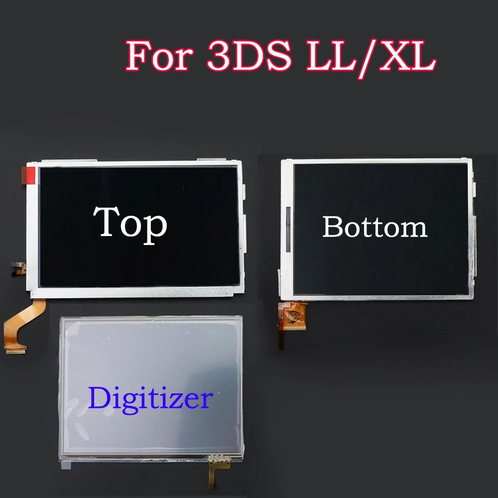 Для Nintendo 3DS XL LL Нижняя панель дисплея ЖК-экран совместимый сменный верхний Верхний ЖК-экран
Для Nintendo 3DS XL LL Нижняя панель дисплея ЖК-экран совместимый сменный верхний Верхний ЖК-экран