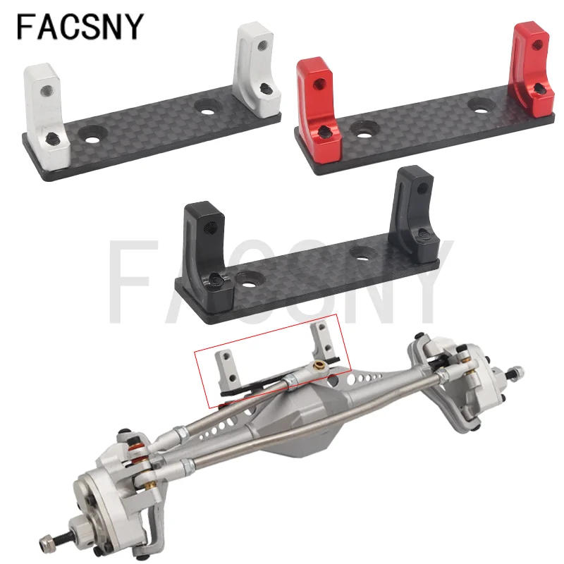 Aluminum Servo Mount Carbon Fiber Holder Servo Fixed Bracket for 1:10 Axial SCX10-AXI03004 Capra 1.9 Upgrade Parts
Aluminum Servo Mount Carbon Fiber Holder Servo Fixed Bracket for 1:10 Axial SCX10-AXI03004 Capra 1.9 Upgrade Parts