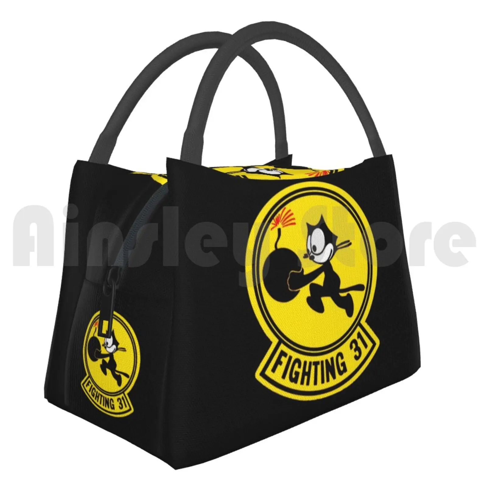 Portable Insulation Bag Fighting 31-Tomcatters Carrier Aviator F 14 F A 18 Felix Felix Cat Fighting 31 Hornet Logo Naval
Portable Insulation Bag Fighting 31-Tomcatters Carrier Aviator F 14 F A 18 Felix Felix Cat Fighting 31 Hornet Logo Naval