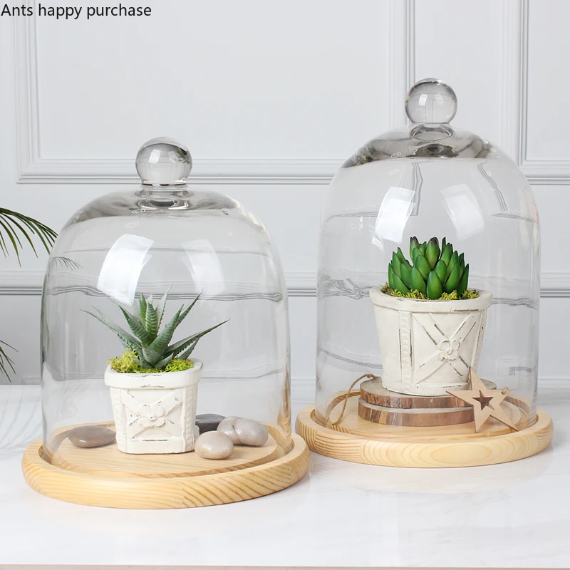Wooden Pallets Transparent Glass Cover Dust Cover Cake Pan Snack Dessert Plate Cake Stand Display Stand Fresh-keeping Covers
Wooden Pallets Transparent Glass Cover Dust Cover Cake Pan Snack Dessert Plate Cake Stand Display Stand Fresh-keeping Covers