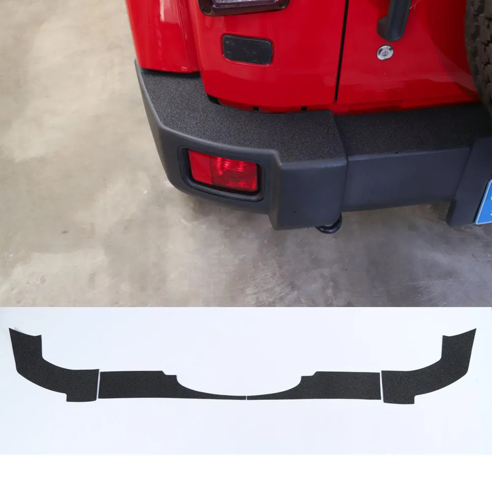 Car Rear Bumper Protection Stickers For Jeep Wrangler JK 2007-2017 Exterior Auto Styling Moldings 4pcs/set
Car Rear Bumper Protection Stickers For Jeep Wrangler JK 2007-2017 Exterior Auto Styling Moldings 4pcs/set