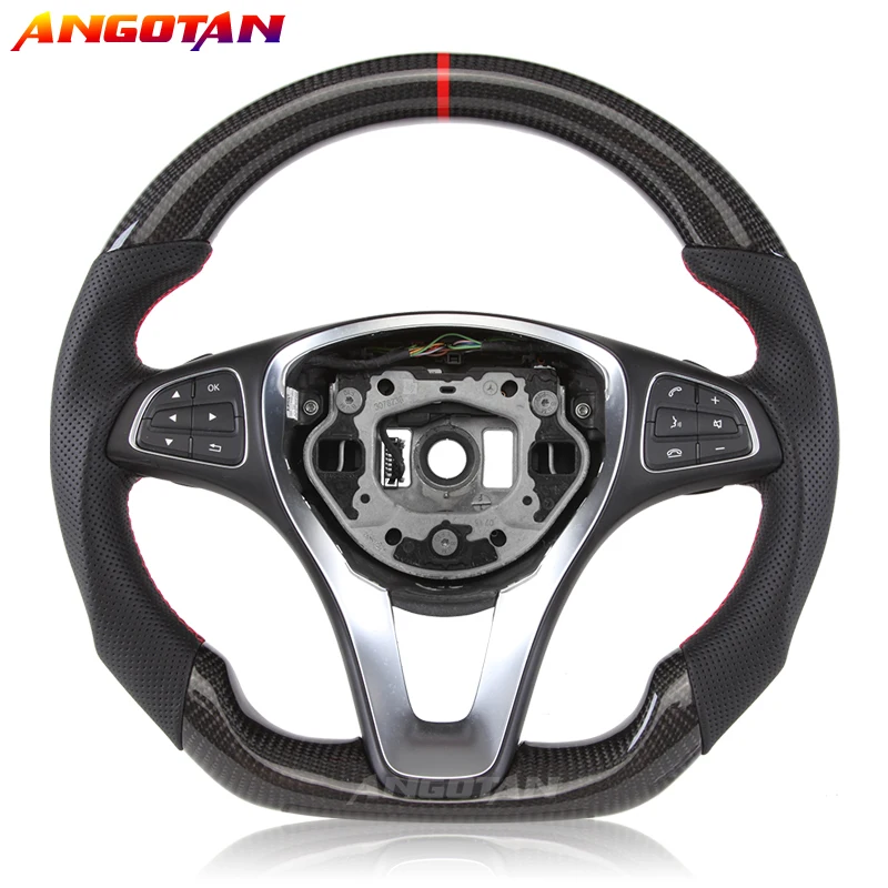 Carbon Fiber Steering Wheel Fit For Benz SL SLC AMG GLS w213 w205 2016-2017 Sport Car volante esportivo
Carbon Fiber Steering Wheel Fit For Benz SL SLC AMG GLS w213 w205 2016-2017 Sport Car volante esportivo