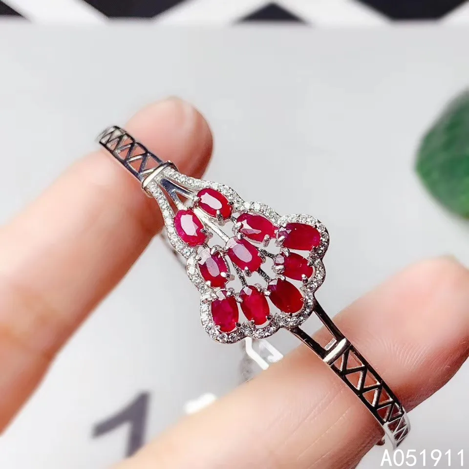 KJJEAXCMY fine jewelry natural ruby 925 sterling silver new women hand bracelet wristband support test luxury
KJJEAXCMY fine jewelry natural ruby 925 sterling silver new women hand bracelet wristband support test luxury