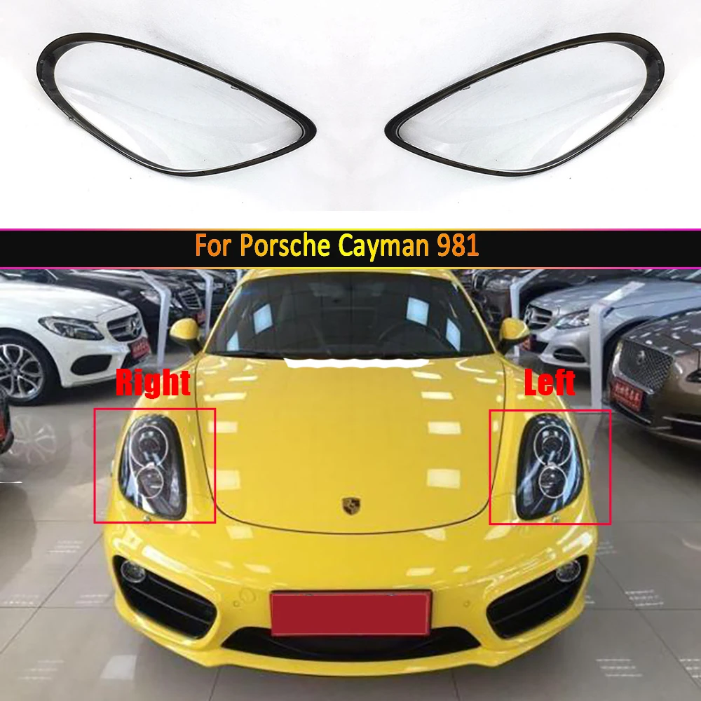 Headlight Lens For Porsche Cayman 981 Headlamp Cover Replacement Front Car Light Auto Shell
Headlight Lens For Porsche Cayman 981 Headlamp Cover Replacement Front Car Light Auto Shell