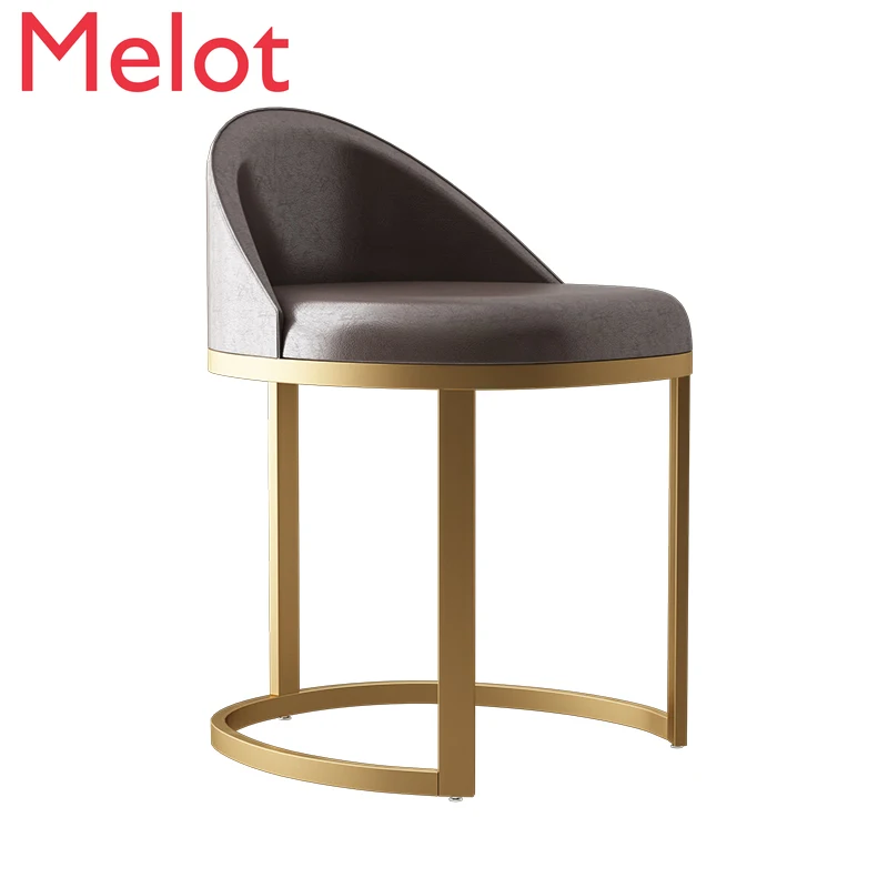 High-End Custom Bedroom European Velvet Makeup Stool Modern Minimalist Backrest Dressing Stool Light Luxury Cosmetic Chair
High-End Custom Bedroom European Velvet Makeup Stool Modern Minimalist Backrest Dressing Stool Light Luxury Cosmetic Chair