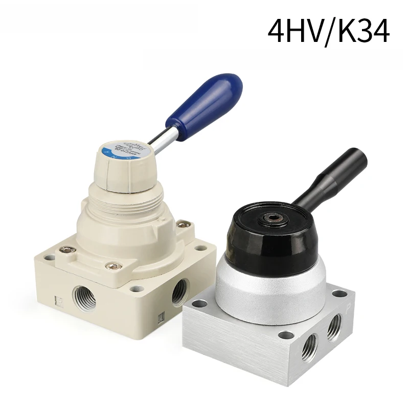 3 Positions 4 Ports Air Hand Pneumatic Switching Valve K34R6-8 K34R6-8D K34R6-8L K34R6-6
3 Positions 4 Ports Air Hand Pneumatic Switching Valve K34R6-8 K34R6-8D K34R6-8L K34R6-6