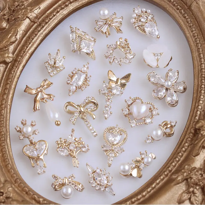 10pcs/lot 3D Bow Tassel Love Chain Alloy Nail Art Zircon Crystal Metal Manicure Nails Accesorios Supplies Decorations Charms
10pcs/lot 3D Bow Tassel Love Chain Alloy Nail Art Zircon Crystal Metal Manicure Nails Accesorios Supplies Decorations Charms