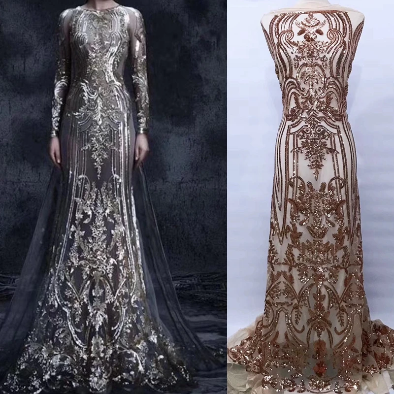 Newest French Lace Fabric With Sequins High Quality 2019 embroidered african tulle Lace Fabric
Newest French Lace Fabric With Sequins High Quality 2019 embroidered african tulle Lace Fabric